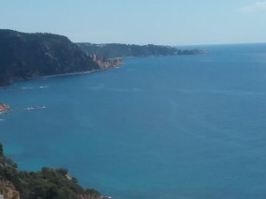 Tossa de Mar vue sur la Costa Brava Espagne
