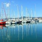 Port de plaisance de Mataro sur le Maresme en Espagne